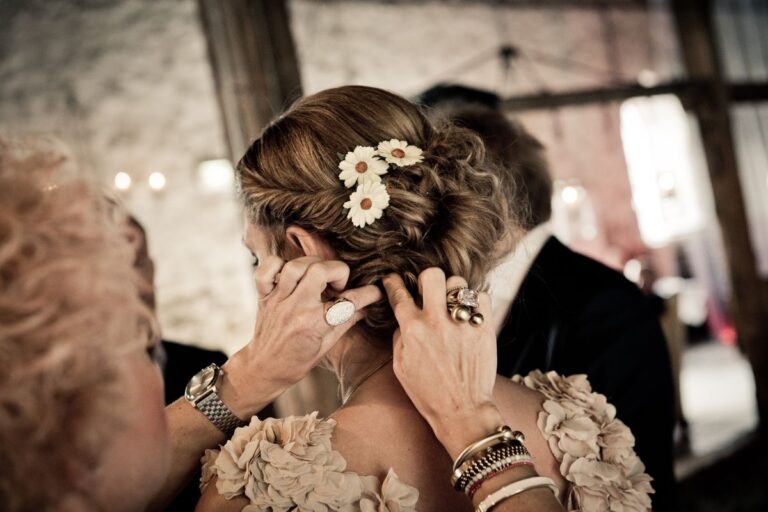 Perfect updo for my daughter's wedding