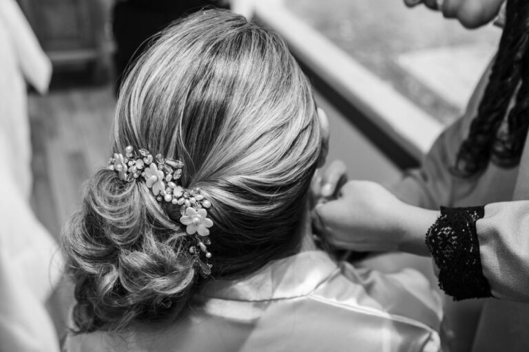 Elegant Formal Updo for a Cherry Hill Wedding